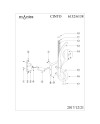 ***OFER/DES*** CINTO * APLIQUE LED 6W - 3000K - CROMO PEQUEÑO